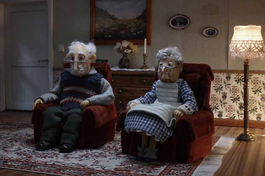 انیمیشن عروسکی - پدر بزرگ و مادر بزرگ