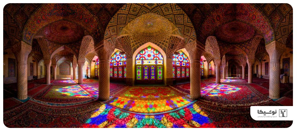 انواع لنز - مسجد نصیر الملک شیراز
